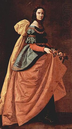 Francisco de Zurbaran Hl. Casilda von Toledo china oil painting image
